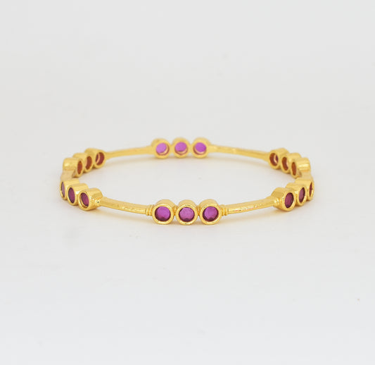 Magenta Zaer Two Bangles - Y022030