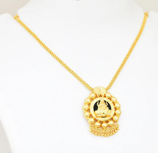 Lakshmi Green Palakka Necklace - V031439