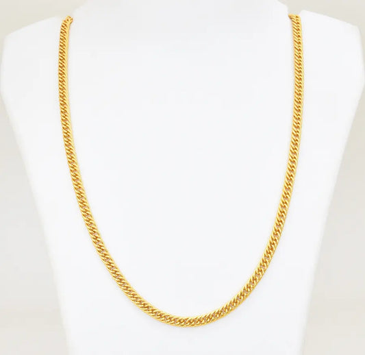 Big Medium Twin Bold Curb Link Chain 24 inches - W041770