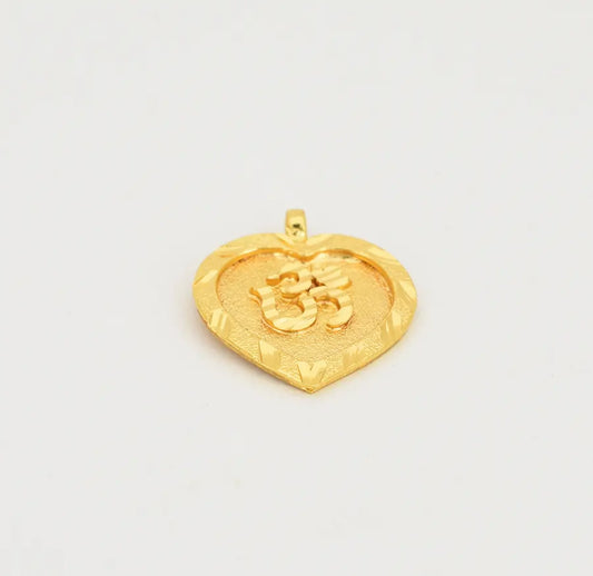 Medium Matte Om Thali - W041799