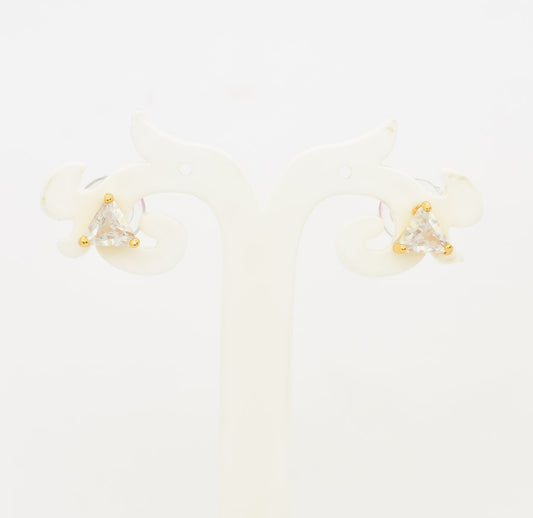 White Tri Stud - S07344