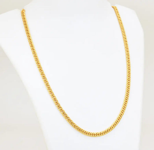 Big Medium Twin Bold Curb Link Chain 24 inches - W041770