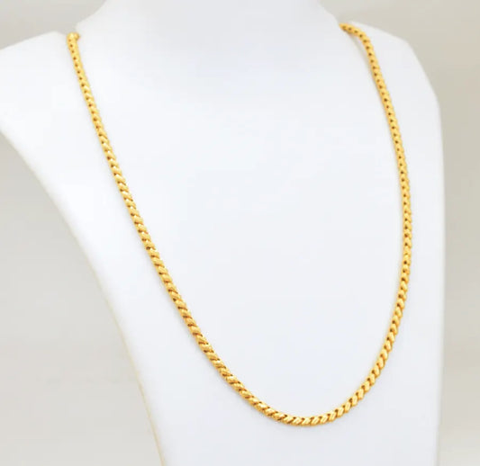 Medium Small Plain S Chain 24 inches - W121946
