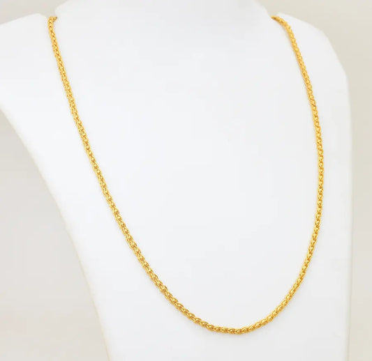 Small Ball Intricate Chain 24 inches - W091871