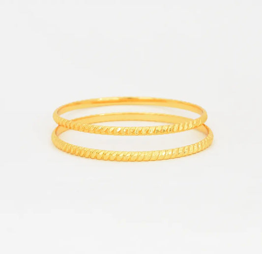 Medium Ersilla Two Bangles - W021730