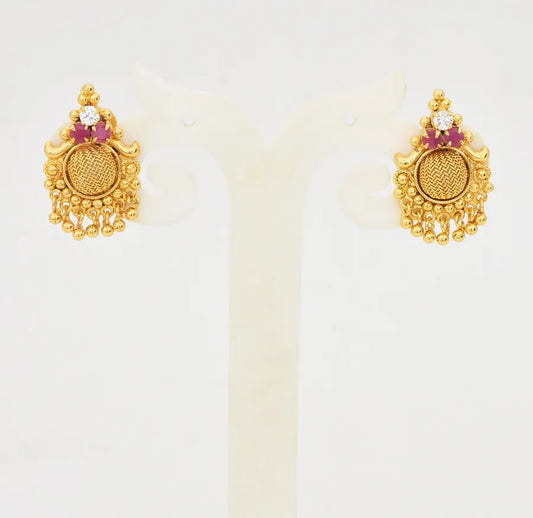 White Magenta Riva Drops - W111923