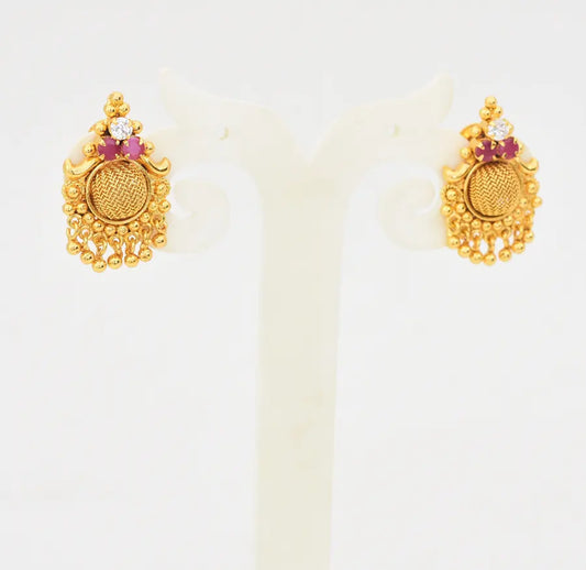 White Magenta Riva Drops - W111923