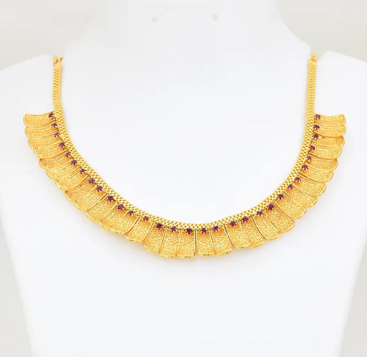 Magenta Kylene Short Necklace - W061843