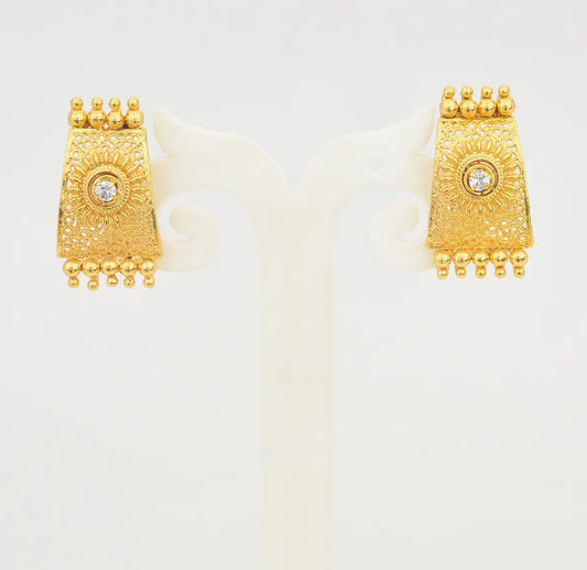 White Jazlyn Stud - V051556