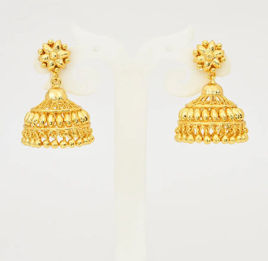 Medium Designer Jasmine Bud Jhumka - U121356