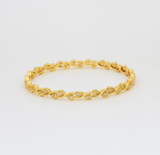 White Influential Two Bangles - Y062068