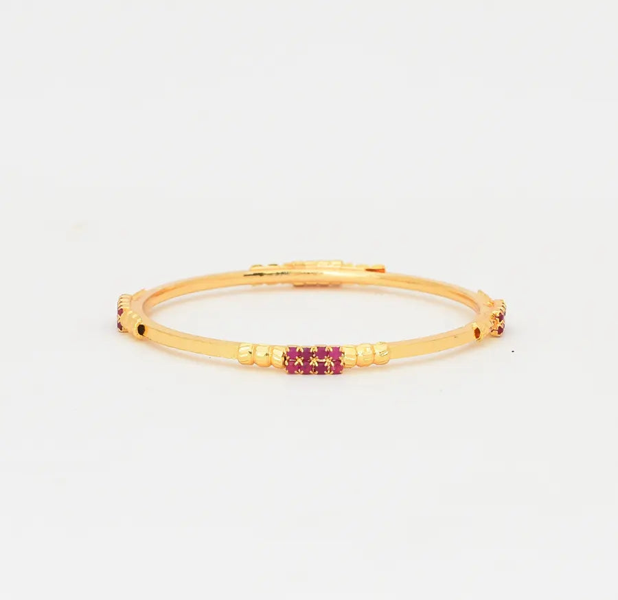 Magenta Corniche Two Bangles - W011697