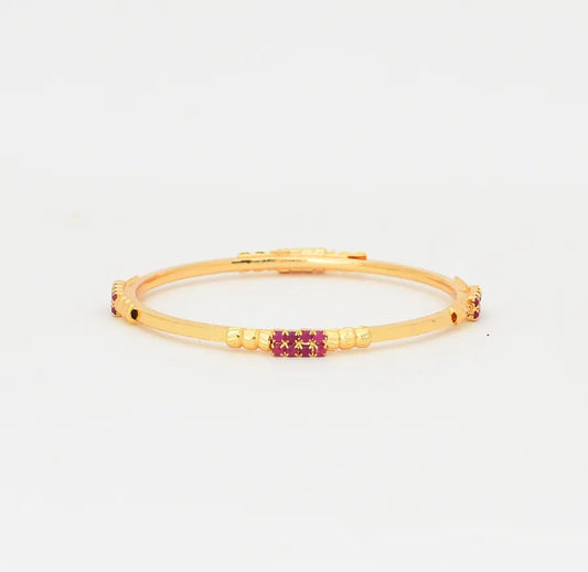 Magenta Corniche Two Bangles - W011697