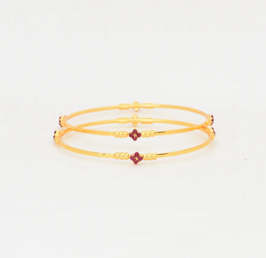 Magenta Zhane Two Bangles - W011704