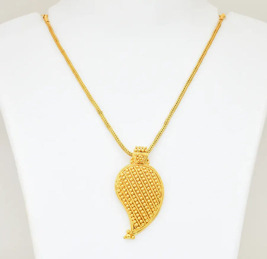 Designer Mango Locket with Chain - V031436
