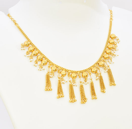 Dazzling White Necklace - S09395