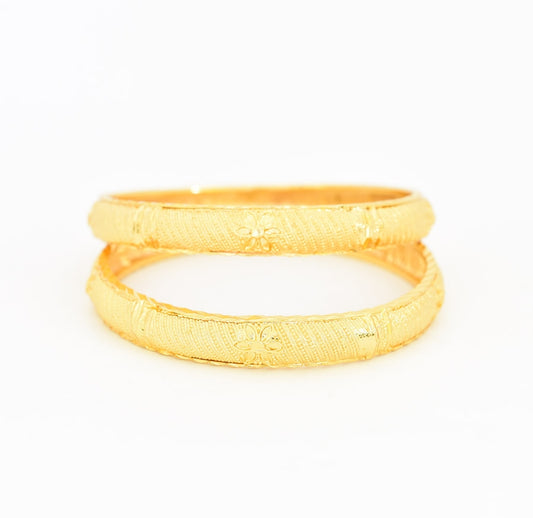 Jasmine Two Bangles - T02536