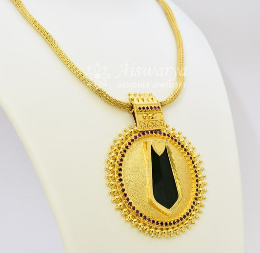 Nagapadam Big Locket With Chain - S0341