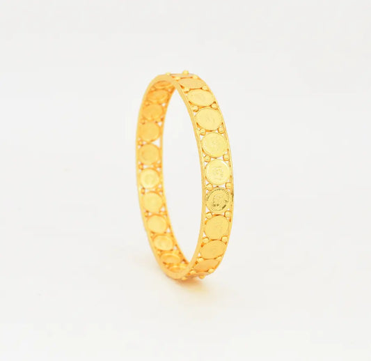 Head Coin Bangle - W021718