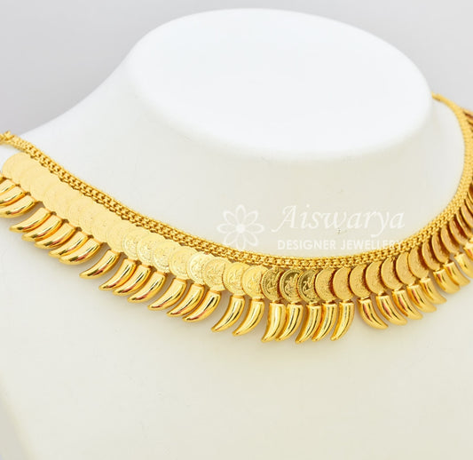 Classic Laxmi Kasu Short Necklace - S032