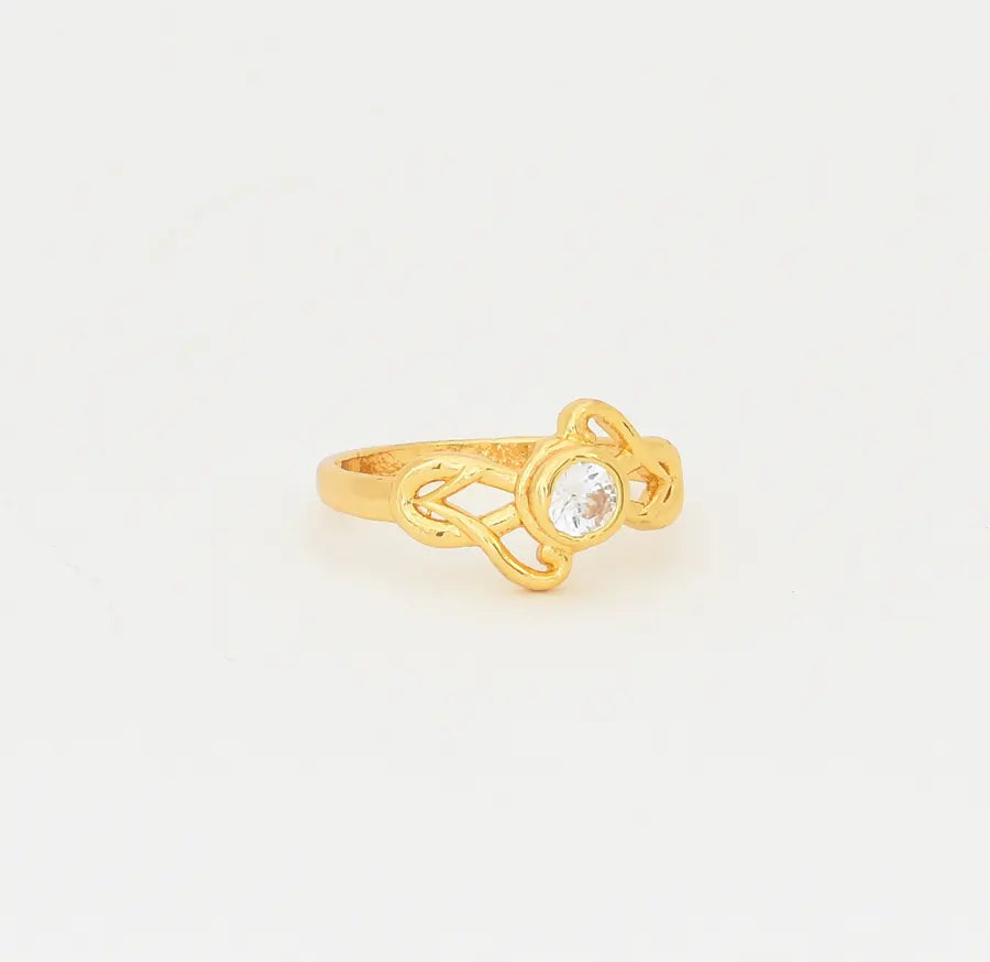 White Claire Ring - W111921