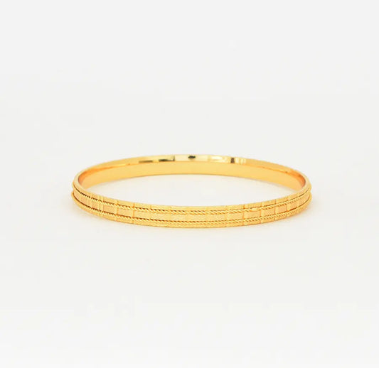 Matte Lillian Two Bangles - W051818