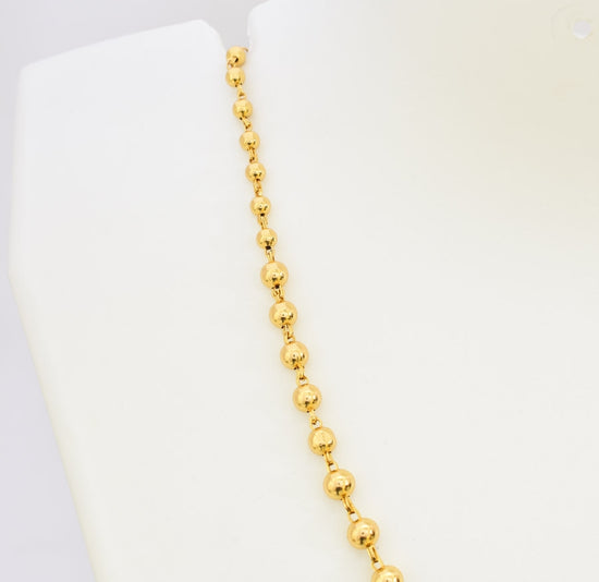 Single Layer Dumbbell Necklace - S07331