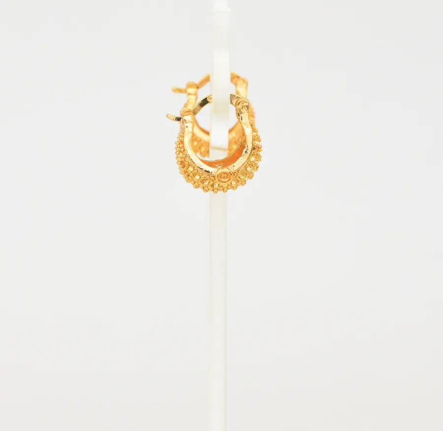 Nestle Hoop Earring - W081859
