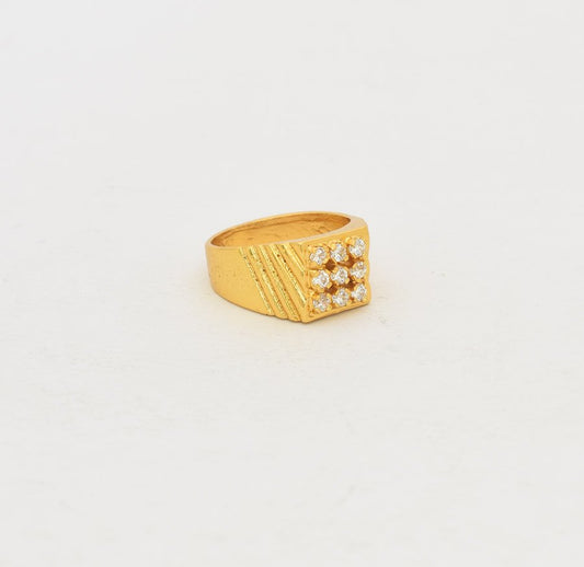 White William Ring - T11937